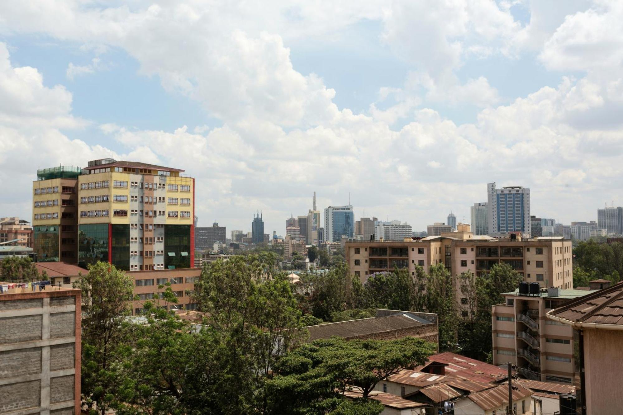 Penthouse Rooftop Studio With King Bed Nairobi Exteriör bild
