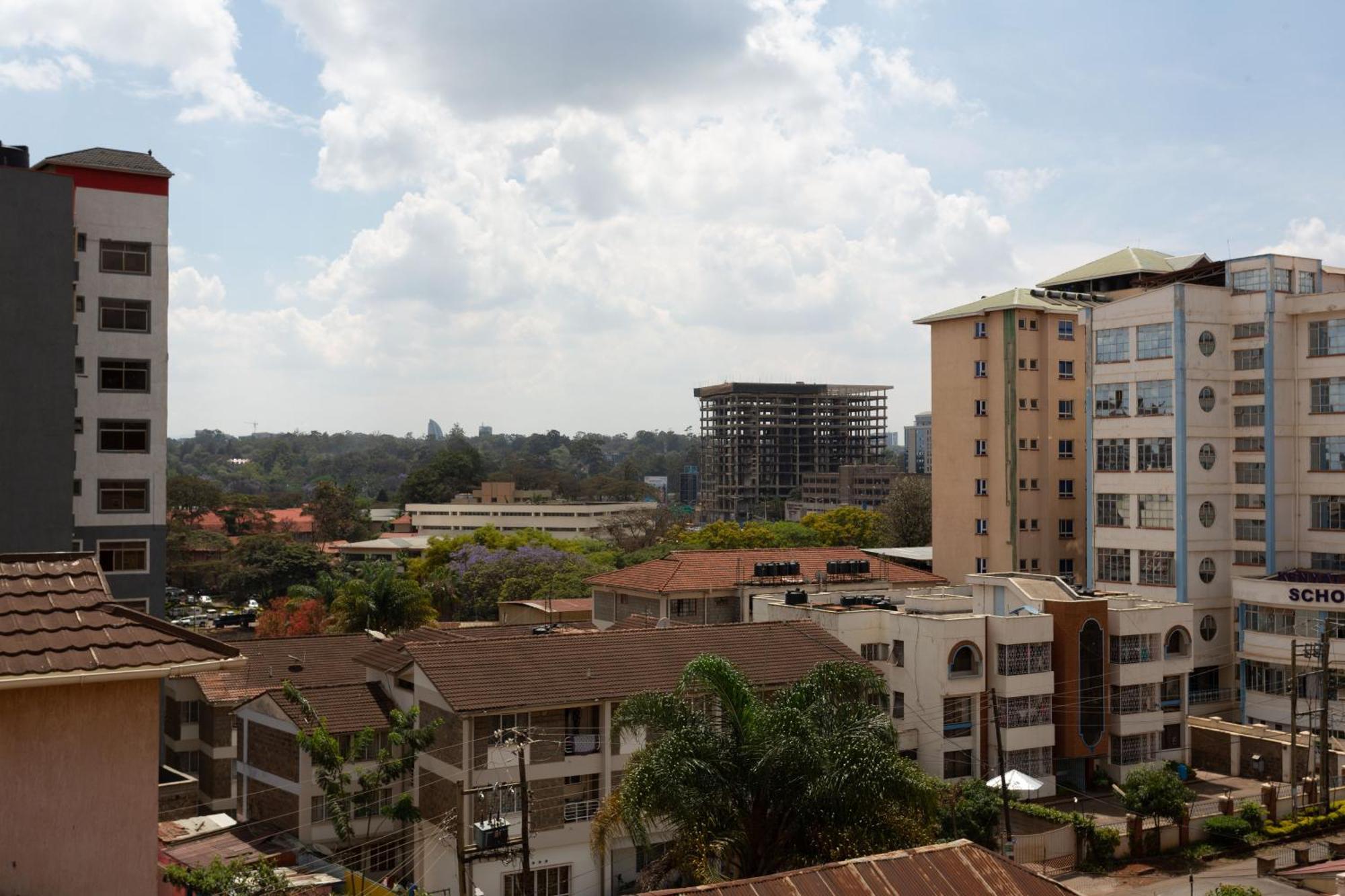 Penthouse Rooftop Studio With King Bed Nairobi Exteriör bild